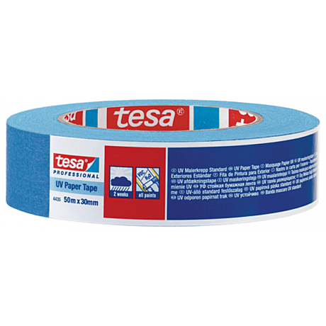 Tesa Малярная лента синяя УФстойк 50 м × 30 мм