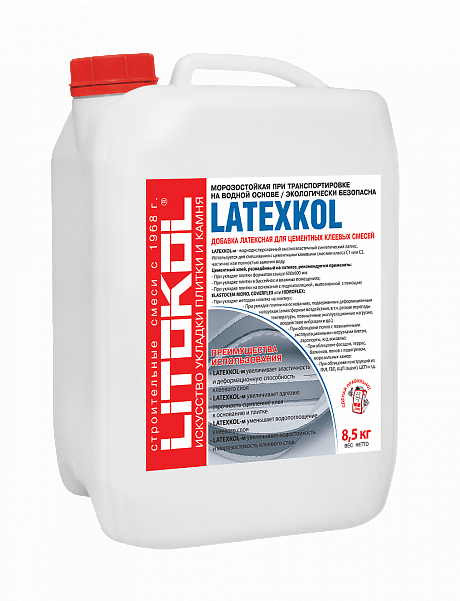 LATEXKOL - M Латексная добавка LITOKOL 8,5 кг