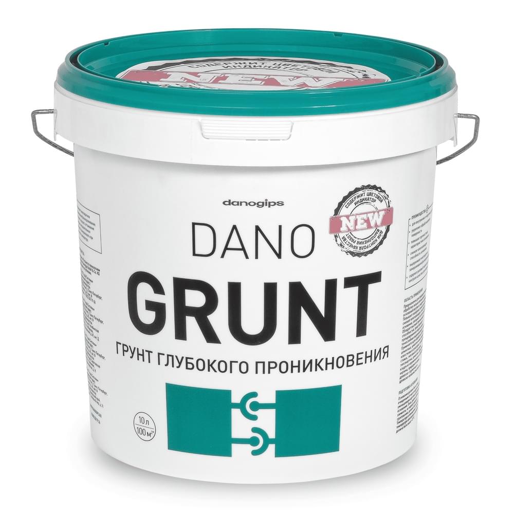 Грунт глубокого проникновения акриловый dano Grunt 10 л