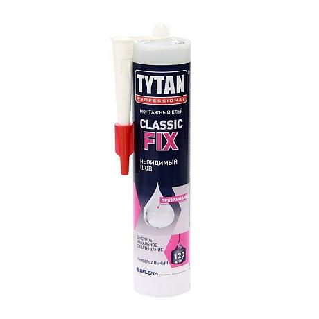 Клей монтажный Tytan Classic Fix 310мл (каучуковый прозрачный)