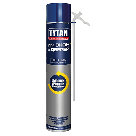 Пена монтажня Tytan Professional для окон и дверей 750мл 