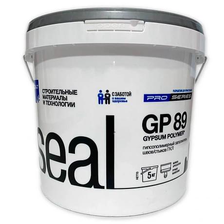СМиТ шпатлевка шовная гипсовая GP 89 (gypsum polymer)/ГП 89 (гипсополимер), 5 кг 
