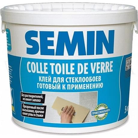 Клей для стеклообоев  SEMIN COLLE TOILE DE VERRE / КОЛЬ ТДВ 20 кг