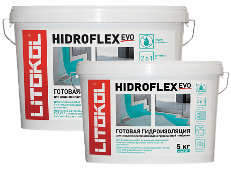 Гидроизоляция эластичная LITOKOL HIDROFLEX 5кг