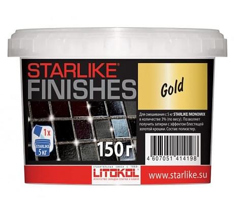 LITOKOL Gold Декоративная добавка для STARLIKE EVO, 150г.