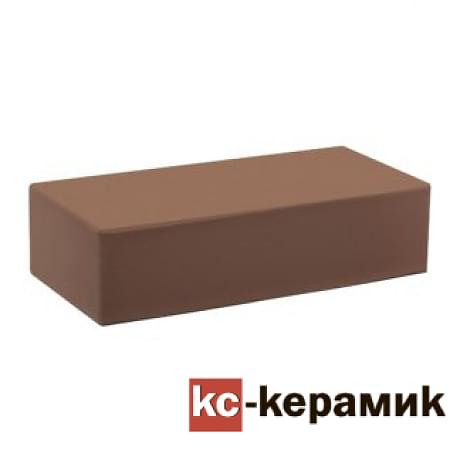 Печной кирпич КС-Керамик Темный шоколад 1НФ 250х65х120 мм