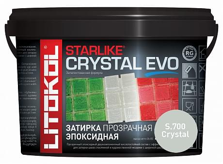 LITOKOL STARLIKE CRYSTAL EVO, CRYSTAL S.700 Эпоксидная затирка 2,5кг